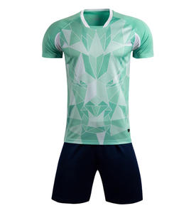 ชุดเสื้อฟุตบอลผ้าโพลีเอสเตอร์ออกแบบได้เองขายส่ง - Product Image 5