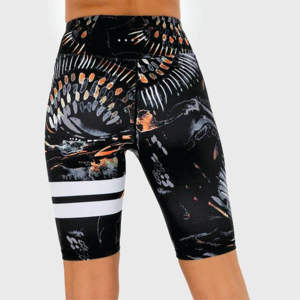 Design taille haute avec ceinture élastique 85% polyester 15% élasthanne Voodoo Biker Shorts - Product Image 6