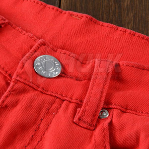 Wholesale Custom Made Men's Straight Streetwear Jeans <b>Pants</b> Unique Design Denim Fabric Medium Wash for Spring Season Hot Sale - Product Image 3