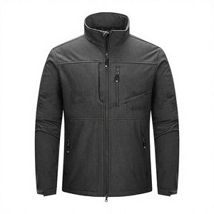 เสื้อแจ็คเก็ตบอมเบอร์คอร์ดูร่าแบบยูนิเซ็กซ์สำหรับกิจกรรมกลางแจ้ง ซิปเต็มตัว บุซับใน กันน้ำ กันลม น้ำหนักเบา มีไซส์พลัส - Product Image 1