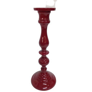 Ensemble décoratif en aluminium de 2 bougeoirs en métal avec revêtement en poudre bleu pour la décoration de la maison et du mariage. - Product Image 2