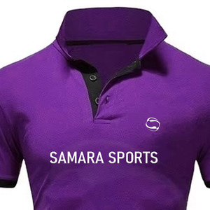 Venta al por mayor de poliéster algodón liso personalizado impreso ropa casual hombres personalizados polos con logotipo bordado - Product Image 5