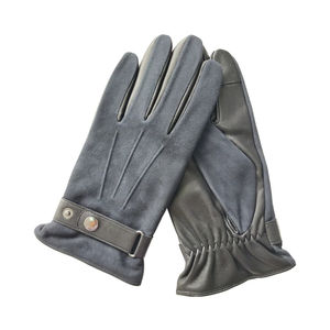 Gants en cuir de bon fabricant, à la mode, respirants, confortables, derniers modèles, gants pour hommes avec logo personnalisé à prix réduit, de haute qualité - Product Image 4