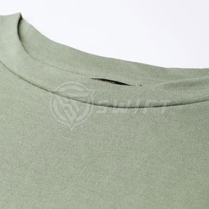 Top corto de algodón con diseño personalizado para mujer, ropa de calle informal de manga corta transpirable y de secado rápido para verano - Product Image 6