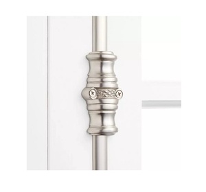 Serrure à crémone en laiton au design unique avec style antique et finition argentée de la meilleure qualité à un excellent prix disponible - Product Image 6