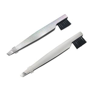 Outils de maquillage ensembles de pinces à sourcils durables en acier inoxydable étiquette privée avec tailles et couleurs personnalisées. - Product Image 4