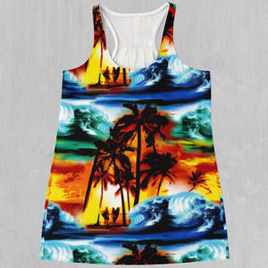 Camisetas sin mangas con sublimación de poliéster de talla grande 100% más vendidas, camisetas sin mangas para mujer a precio mayorista - Product Image 5