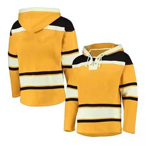Custom Sublimation Printed Ice Hockey Jersey Pullover Hoodie 100% Polyester Padded Waterproof High Quality Hockey Apparel Custom - Product Image 5