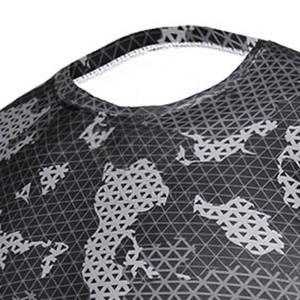 Gimnasio Fitness Wear Hombres Camisas de compresión Ropa de entrenamiento Sublimación Hombres Camisas de compresión - Product Image 3