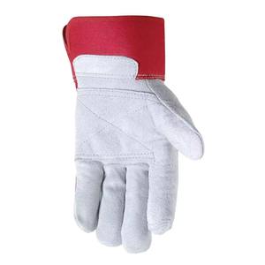 Gants de soudage TIG MIG résistants à la chaleur, en cuir de vachette, en cuir de vachette fendu, pour travaux de sécurité électriques, vente en gros - Product Image 3