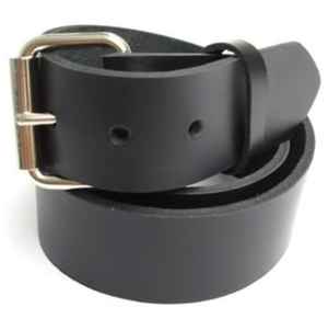 Ceintures de luxe en cuir de vachette pleine fleur à boucle ardillon vintage classique de vente chaude du Pakistan ceinture unie confortable à usage décontracté - Product Image 6