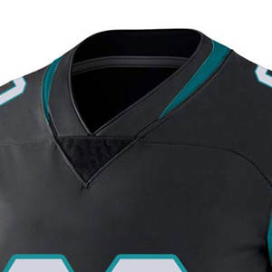 Concevez votre propre maillot de football américain respirant à manches courtes avec polyester par sublimation - Product Image 5