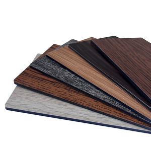 Hiệu suất cao 4mm alucobond nhôm <span class=keywords><strong>Composite</strong></span> Panel chống tĩnh bề mặt gỗ cho bên ngoài bức tường Ốp mô hình ACP - Product Image 2