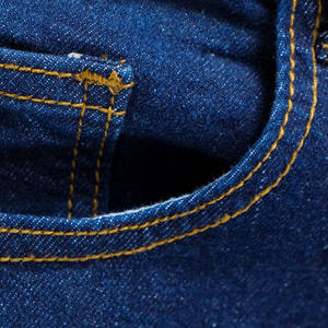 Fabricant d'usine de pantalons baggy en denim à taille haute et à quantité minimale de commande basse avec poches Streetwear jambes larges genouillère décontractée pantalons en denim bon marché - Product Image 3
