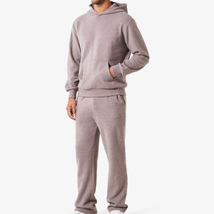 Sweats à capuche personnalisés, pantalons de survêtement décontracté, ensemble de streetwear et de jogging, survêtements d'hiver pour hommes - Product Image 1