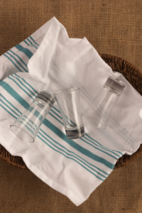 Serviette de bistro 100% coton Serviette de cuisine tissée vert olive durable à séchage rapide pour un usage domestique - Product Image 5