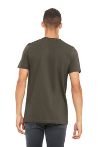 Camiseta Deportiva de Entrenamiento 100% Algodón Jersey de Secado Rápido Acabado Liso Transpirable Camiseta Lisa para Hombre Opciones de Múltiples Colores Suministro OEM - Product Image 3