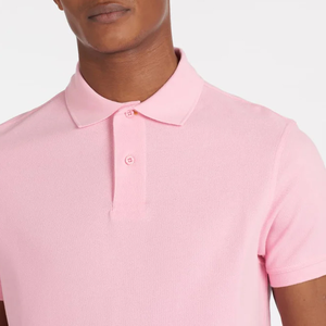 Polo T-shirt homme 2026 OEM ODM, coupe ajustée, coton, manches courtes, séchage rapide, grande taille, respirant, décontracté, tendance, vente en gros - Product Image 3