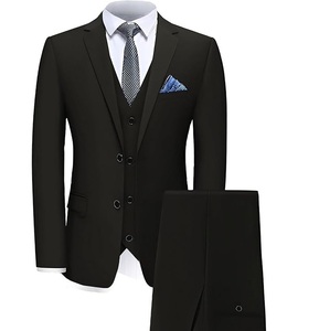 Costume de bureau formel pour hommes, pantalon et manteau, Gentleman formel d'affaires professionnel, mariage, costume pour hommes à vendre - Product Image 4