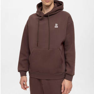 Chándal Personalizado con Capucha para Hombre, Estilo Informal, Corte Regular, Algodón Liso, para Invierno - Product Image 3