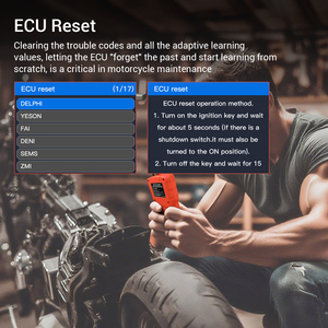 Topdiag M60 xe máy OBD Scanner 12V ô tô công cụ chẩn đoán cho động cơ mã lỗi đọc & rõ ràng đời miễn phí cập nhật - Product Image 5