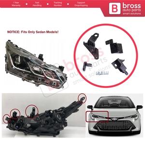 ชุดยึดติดไฟหน้า BHL586-2ชุดยึดซ่อมด้านขวาสำหรับ Corolla MK12 E21ซีดาน2019-ON 81110-02T51 - Product Image 5