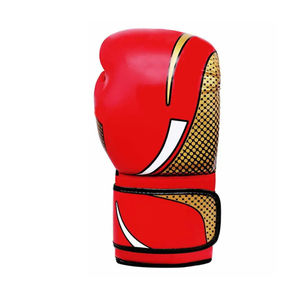 Guantes de boxeo de cuero personalizados de MOQ bajo para punzonado y protección de muñeca para práctica de ejercicios MMA y Sanda - Product Image 3