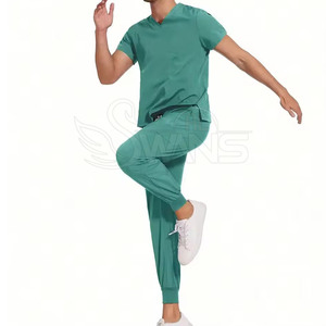 Uniforme Médico de Alta Calidad para Hombre a Precio de Mayoreo, Conjuntos de Uniformes 100% Algodón con Opciones Personalizables - Product Image 4