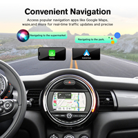 Adaptador Inalámbrico CarPlay Android Auto para BMW MINI NBT CIC 2010-2017 con AirPlay Mirror Link USB Multimedia Kit de Control OEM