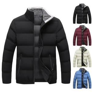 Chaquetas para Hombre en Oferta, Diseño Personalizado, Chaquetas para Hombre con Cuello Alto, Transpirables, Diseño de Invierno de Alta Gama, Chaqueta Acolchada para Hombre - Product Image 6