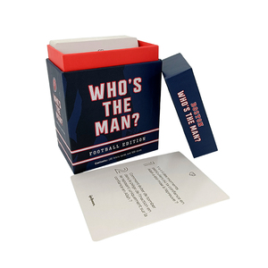 Juego de Cartas de Fútbol Totalmente Personalizable para Equipos, Incluye Avatares de Jugadores, Hecho de Papel Resistente, Personalizado para Entretenimiento Familiar - Product Image 1