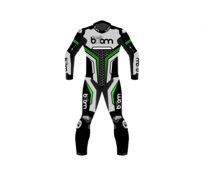 Boomletcorp Traje de motocicleta totalmente hecho a medida Moto Racing Armadura protectora a prueba de agua Traje de cuero Trajes de carreras de motos. - Product Image 3