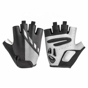 Gants de cyclisme mi-doigts pour hommes, antidérapants, antichocs, pour le fitness, le sport, la conduite, pour l'été, pour le vélo de route et de montagne - Product Image 1