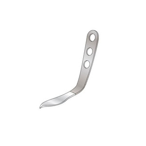 Hohmann-retractores de mano quirúrgicos afilados, operación de cirugía de 24cm de longitud, retractor de manos quirúrgicas de la mejor calidad - Product Image 4