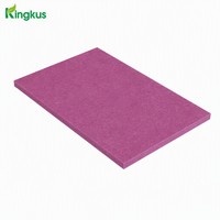 Panneau acoustique en PET de 9 mm, panneau acoustique en fibre de polyester de 2000 g/m², panneau absorbant le son, panneau mural en feutre acoustique, Mulberry KP-77