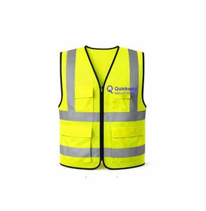 Veste de travail de protection extérieure en solde, gilet de sécurité réfléchissant à haute visibilité, plusieurs poches - Product Image 4