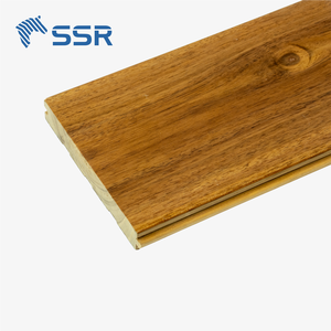 Plancher en bois solide de joint de doigt de plancher-plancher en bois dur de SSR VINA-acacia/bois d'hévéa/Senna Siamea - Product Image 5