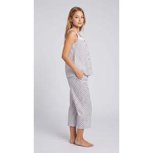 Conjunto de Pijama Evolve X Venus para Mujer, Negro, de Rayón, Estilo Capri, Lindo y Transpirable - Product Image 3