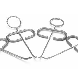 Jeringa de injerto de polvo de hueso Dental, aplicador de enchufe MTA de acero inoxidable, portador de inyector Manual, tamaños de cabeza curva ENGR Clase III - Product Image 3