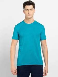 Camisetas de peso pesado de gran tamaño para hombre 180 gramos hombro caído logotipo personalizado camiseta lisa ajustada hecha en la India - Product Image 2