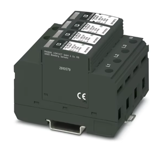 <strong>Phoenix</strong> VAL-MS-EE-T2-3+1-320 Surge Arrester <strong>Type</strong> 2 DIN Rail Model 2910575 <strong>Terminal</strong> <strong>Blocks</strong> Product - Product Image 1