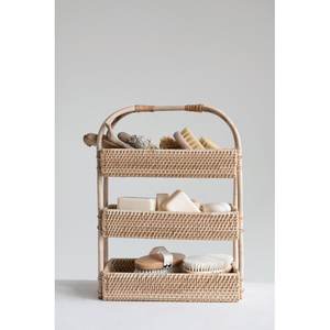 Nouveaux plateaux de rangement en rotin de bambou taille et couleur personnalisables pour la décoration intérieure pour l'affichage de bougies de fruits de salle à manger - Product Image 6