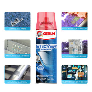 Getsun chất kết dính Remover phun mạnh mẽ làm sạch công thức dư lượng Eliminator dễ dàng áp dụng cho cửa sổ xe sơn bề mặt đá cẩm thạch - Product Image 6