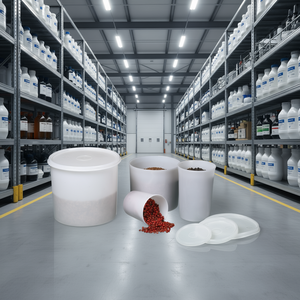 Burkle GmbH All-Purpose Round <b>Boxes</b> for Chemical and Oil Transfer Storage Cages & Containers - Product Image 3