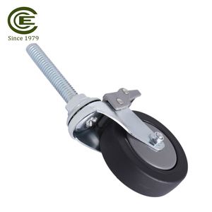 Roulettes Cce de 3 pouces, roulettes pour meubles sans marquage avec frein pour la maison, le bureau, la cuisine, la salle de bain, la chambre à coucher, le salon - Product Image 5