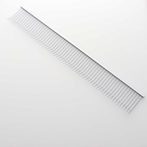 Herramienta de aseo de peine para mascotas con pasador curvo de acero inoxidable ecológico profesional fácil de usar para perros y gatos - Product Image 2