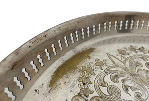 Platos de Presentación de Metal para Decoración de Mesa, Precio al por Mayor, Plateados, Ecológicos, de Latón, Modernos y Redondos - Product Image 3