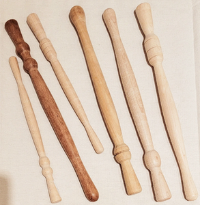 Agitateur de porridge écossais en bois d'acacia Outils de cuisine de différentes couleurs de bois naturel gadgets artisanat - Product Image 6