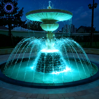 Fuente Musical Decorativa de Tamaño Pequeño para Jardín, Patio o Terraza, Fuente de Agua para Villa, Patio Trasero o Estanque