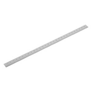 Regla de Escala Horizontal Autoadhesiva de Acero Inoxidable K0759, 500 x 15 x 1 mm, Superficie Brillante, Regla de Medición - Product Image 2